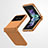 Custodia Plastica Rigida Cover Opaca T02 per Samsung Galaxy Z Flip4 5G Arancione