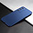 Custodia Plastica Rigida Cover Opaca YK1 per Oppo A55 5G Blu