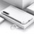 Custodia Plastica Rigida Cover Opaca YK1 per Samsung Galaxy A70 Bianco