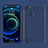 Custodia Plastica Rigida Cover Opaca YK4 per Oppo Reno6 Pro 5G Blu
