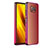 Custodia Plastica Rigida Cover Opaca ZL1 per Xiaomi Poco X3 Rosso