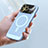 Custodia Plastica Rigida Cover Perforato con Mag-Safe Magnetic JS1 per Apple iPhone 13 Pro