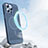 Custodia Plastica Rigida Cover Perforato con Mag-Safe Magnetic per Apple iPhone 14 Pro