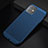Custodia Plastica Rigida Cover Perforato per Apple iPhone 11 Blu