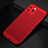 Custodia Plastica Rigida Cover Perforato per Apple iPhone 11 Pro Rosso
