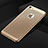 Custodia Plastica Rigida Cover Perforato per Apple iPhone 7 Oro
