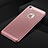 Custodia Plastica Rigida Cover Perforato per Apple iPhone 7 Oro Rosa