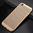 Custodia Plastica Rigida Cover Perforato per Apple iPhone XR Oro