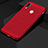 Custodia Plastica Rigida Cover Perforato per Huawei Honor 10 Lite Rosso