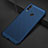 Custodia Plastica Rigida Cover Perforato per Huawei Honor V10 Lite Blu