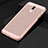 Custodia Plastica Rigida Cover Perforato per Huawei Mate 10 Lite Oro Rosa