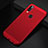 Custodia Plastica Rigida Cover Perforato per Huawei P Smart+ Plus Rosso