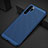 Custodia Plastica Rigida Cover Perforato per Huawei P30 Pro Blu