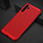 Custodia Plastica Rigida Cover Perforato per Huawei P30 Pro Rosso