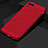 Custodia Plastica Rigida Cover Perforato per Huawei Y6 (2018) Rosso