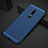 Custodia Plastica Rigida Cover Perforato per OnePlus 6T Blu