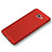Custodia Plastica Rigida Cover Perforato per Samsung Galaxy C9 Pro C9000 Rosso