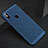 Custodia Plastica Rigida Cover Perforato per Xiaomi Mi A2 Blu