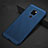 Custodia Plastica Rigida Cover Perforato W01 per Huawei Mate 20 X 5G Blu