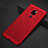 Custodia Plastica Rigida Cover Perforato W01 per Huawei Mate 20 X 5G Rosso