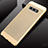 Custodia Plastica Rigida Cover Perforato W01 per Samsung Galaxy S10e Oro