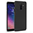 Custodia Plastica Rigida Cover Sabbie Mobili per Samsung Galaxy A6 Plus (2018) Nero