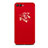 Custodia Plastica Rigida Fiori per Huawei Nova 2S Rosso