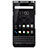 Custodia Plastica Rigida In Pelle per Blackberry KEYone Nero