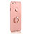 Custodia Plastica Rigida Opaca con Anello Supporto A02 per Apple iPhone 6 Rosa