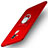 Custodia Plastica Rigida Opaca con Anello Supporto A02 per Huawei GR5 Mini Rosso
