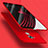 Custodia Plastica Rigida Opaca con Anello Supporto A02 per Huawei GT3 Rosso