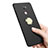 Custodia Plastica Rigida Opaca con Anello Supporto A02 per Xiaomi Mi 5S Plus Nero
