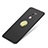 Custodia Plastica Rigida Opaca con Anello Supporto A02 per Xiaomi Mi 5S Plus Nero