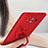 Custodia Plastica Rigida Opaca con Anello Supporto A03 per Huawei Mate 10 Rosso