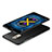 Custodia Plastica Rigida Opaca con Anello Supporto A04 per Huawei Honor 6X Pro Nero
