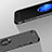 Custodia Plastica Rigida Opaca con Anello Supporto A05 per Apple iPhone 7 Plus Nero