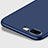 Custodia Plastica Rigida Opaca con Anello Supporto per Apple iPhone 8 Plus Blu