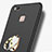 Custodia Plastica Rigida Opaca con Anello Supporto per Huawei G9 Lite Nero