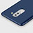 Custodia Plastica Rigida Opaca con Anello Supporto per Huawei Honor 6X Blu