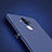 Custodia Plastica Rigida Opaca con Anello Supporto per Huawei Mate 9 Blu