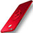 Custodia Plastica Rigida Opaca con Anello Supporto per Huawei Nova 2 Rosso