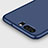 Custodia Plastica Rigida Opaca con Anello Supporto per Huawei P10 Plus Blu