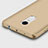 Custodia Plastica Rigida Opaca con Anello Supporto per Xiaomi Redmi Note 4 Oro