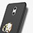 Custodia Plastica Rigida Opaca con Anello Supporto per Xiaomi Redmi Pro Nero