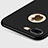 Custodia Plastica Rigida Opaca con Foro per Apple iPhone 8 Plus Nero