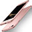 Custodia Plastica Rigida Opaca Fronte e Retro 360 Gradi per Apple iPhone SE3 2022 Oro Rosa