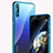 Custodia Plastica Rigida Opaca Fronte e Retro 360 Gradi Q01 per Huawei Honor Magic 2 Blu
