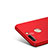 Custodia Plastica Rigida Opaca M01 per Huawei Honor V9 Rosso