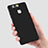 Custodia Plastica Rigida Opaca M01 per Huawei P9 Plus Nero