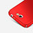 Custodia Plastica Rigida Opaca M01 per Samsung Galaxy Note 2 N7100 N7105 Rosso